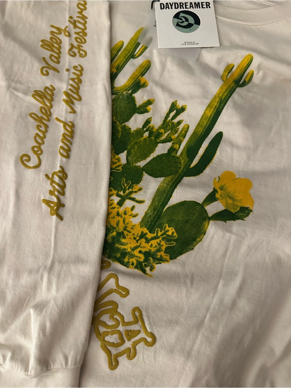 NWT Daydreamer Crew Neck Coachella Long Sleeve Shirt, M - Picture 10 of 13
